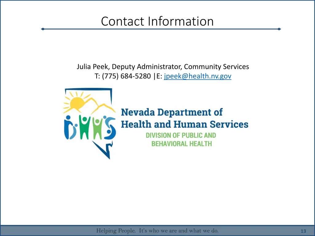 contact information