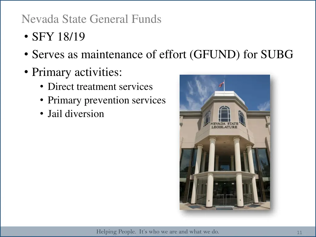 nevada state general funds sfy 18 19 serves