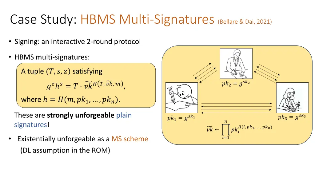 case study hbms multi signatures bellare dai 2021