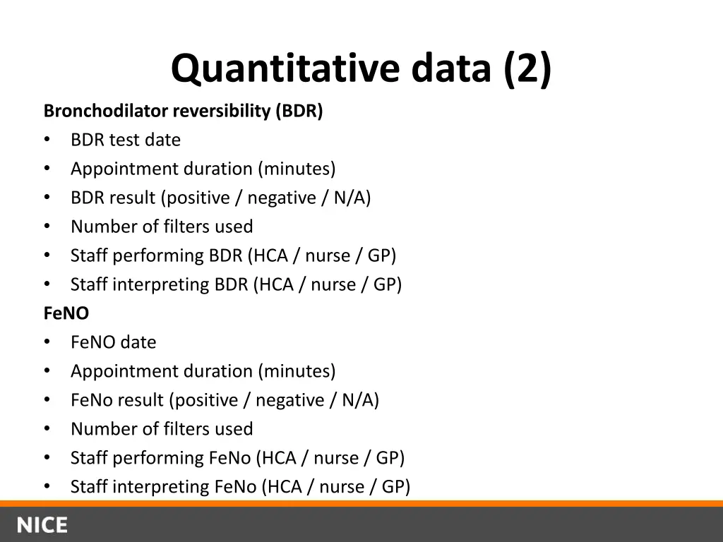 quantitative data 2 bronchodilator reversibility