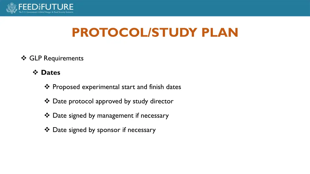 protocol study plan 6
