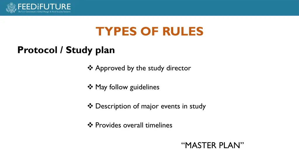 types of rules 2