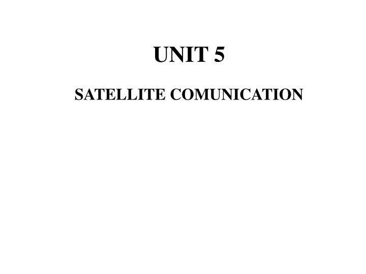 unit 5