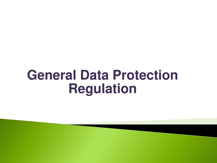 general data protection regulation