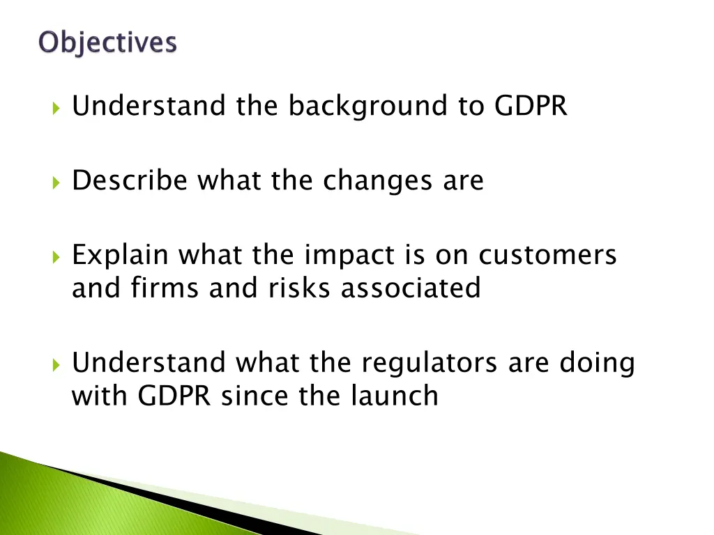 understand the background to gdpr