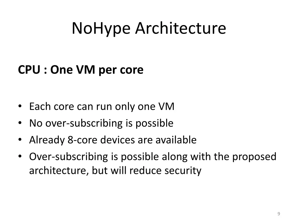 nohype architecture 1