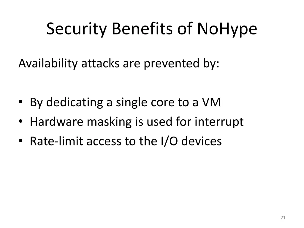 security benefits of nohype 1