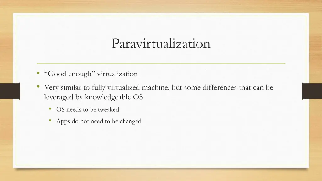paravirtualization