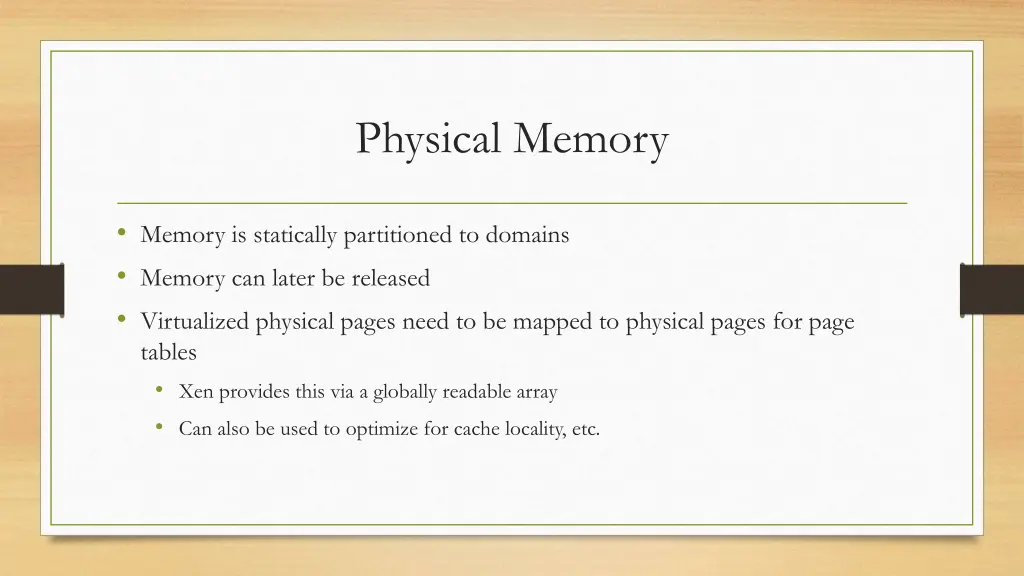 physical memory