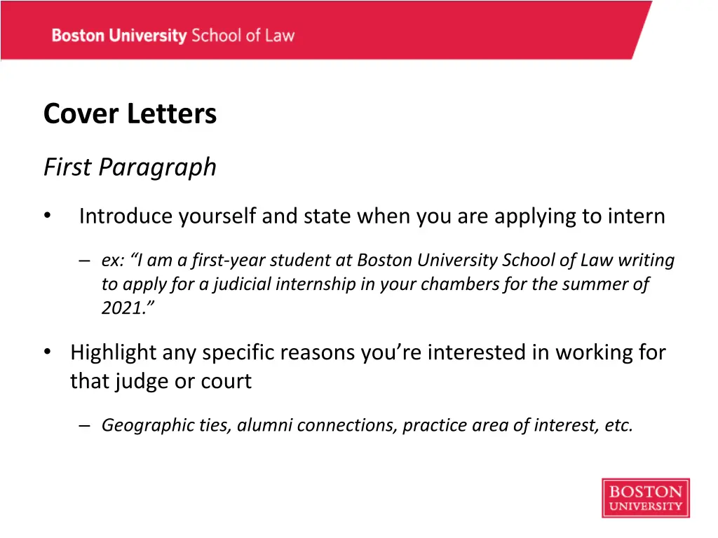 cover letters 1