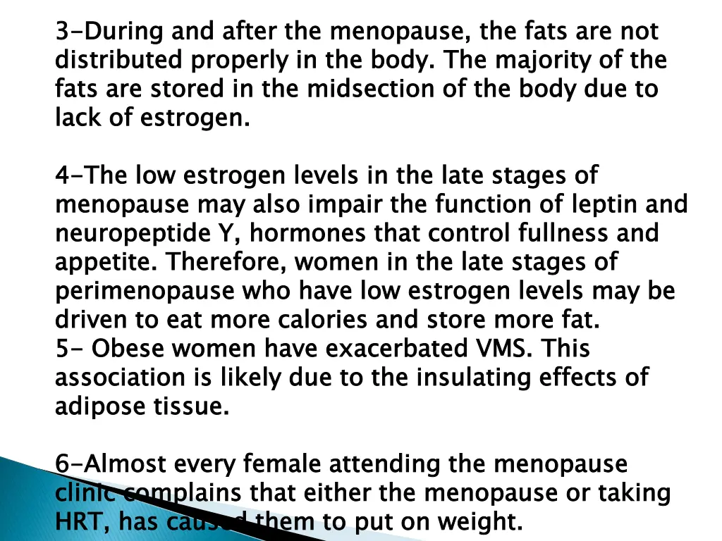 3 3 during and after the menopause distributed