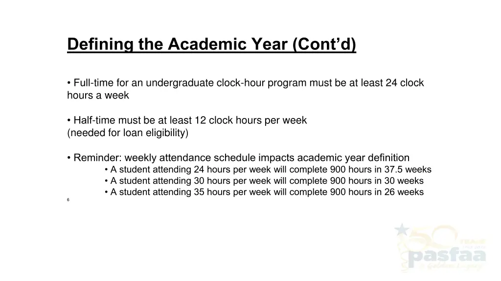 defining the academic year cont d 1