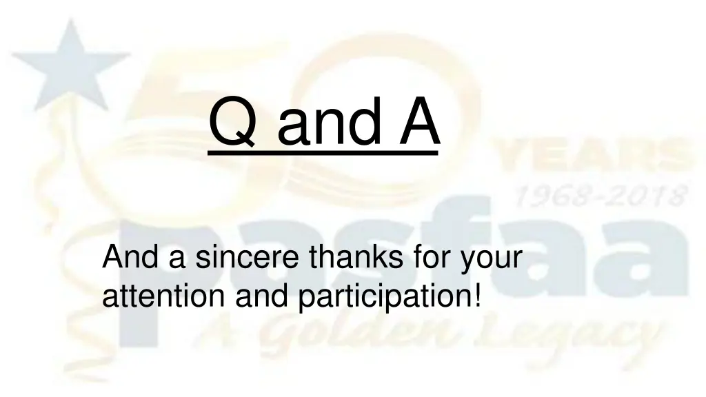 q and a