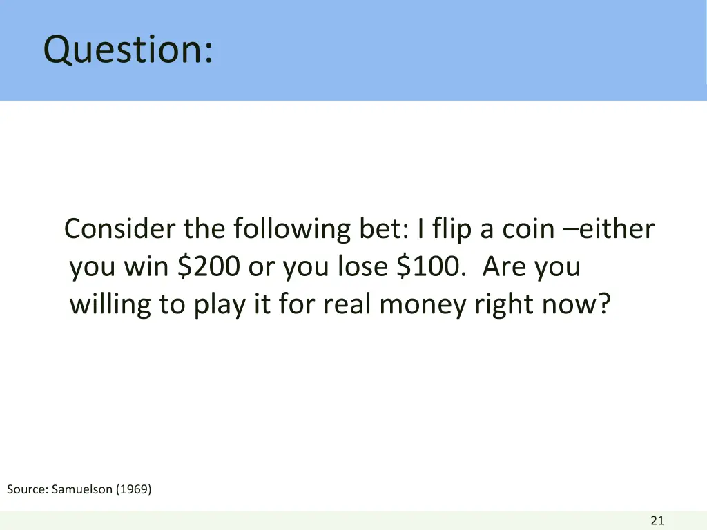 question 1