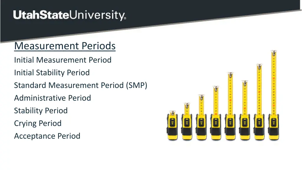 measurement periods initial measurement period