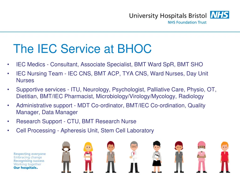 the iec service at bhoc