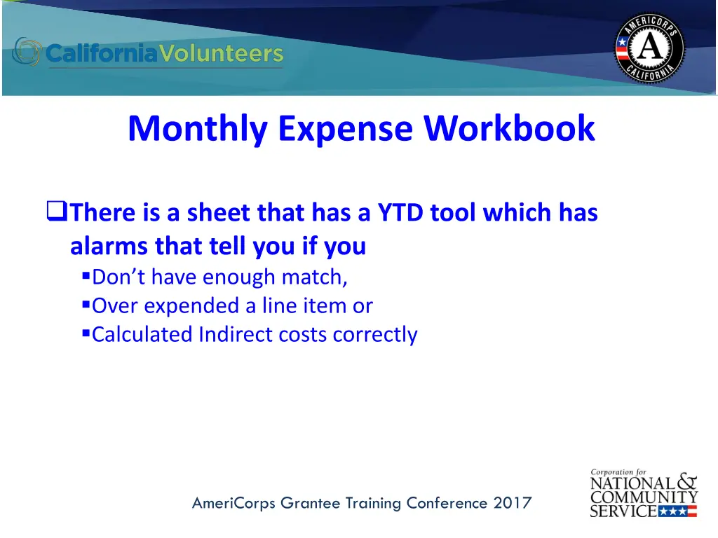 monthly expense workbook