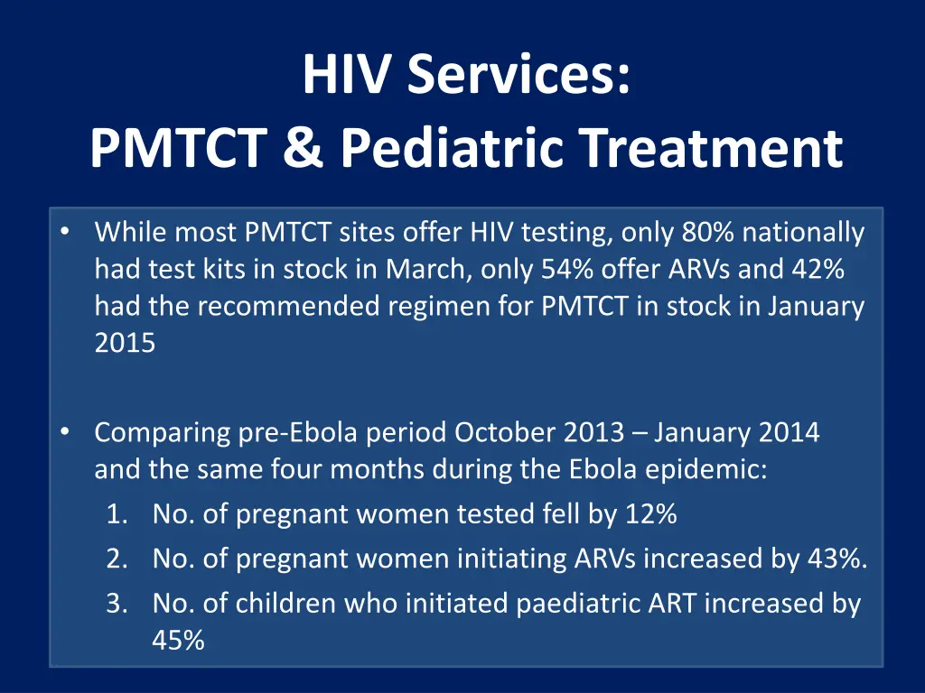 hiv services