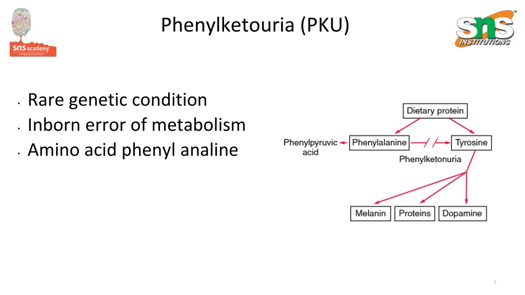 phenylketouria pku