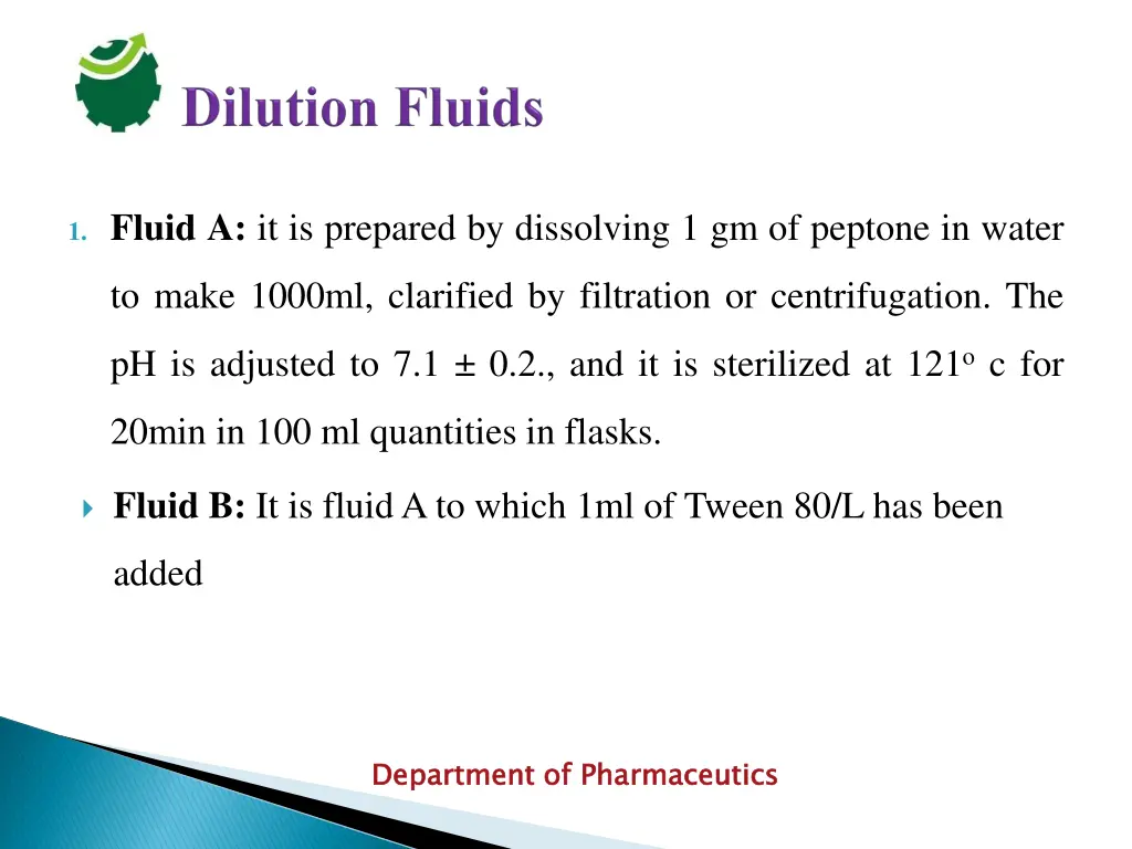 1 fluid a it is prepared by dissolving