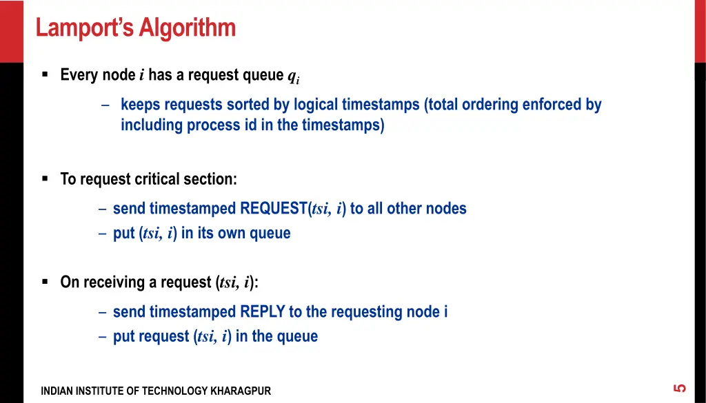 lamport s algorithm