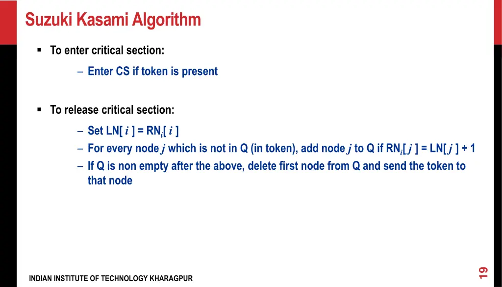 suzuki kasami algorithm 3