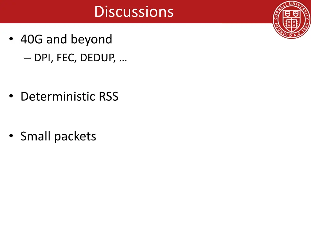 discussions