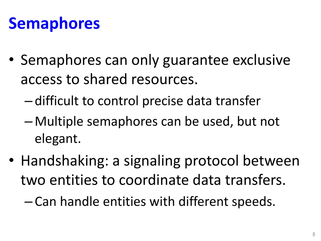 semaphores 1