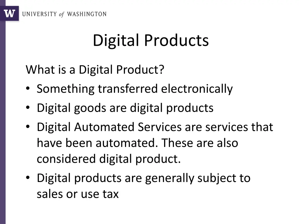 digital products