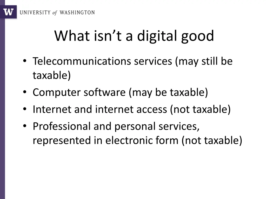what isn t a digital good
