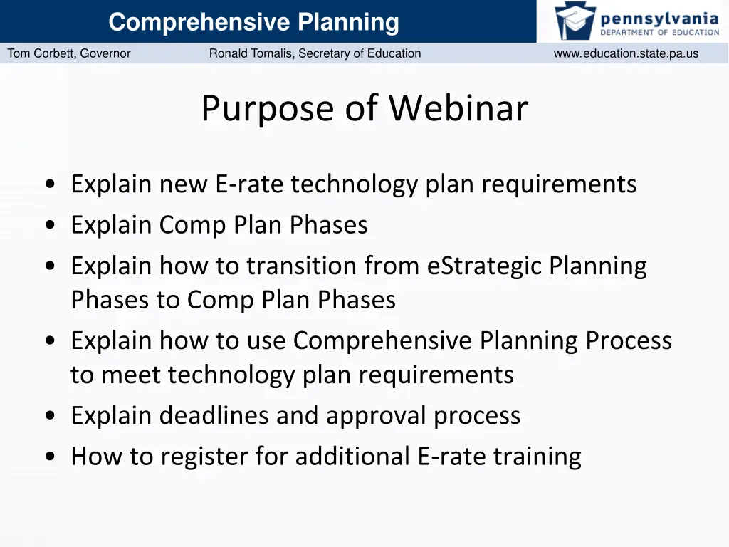 comprehensive planning 1