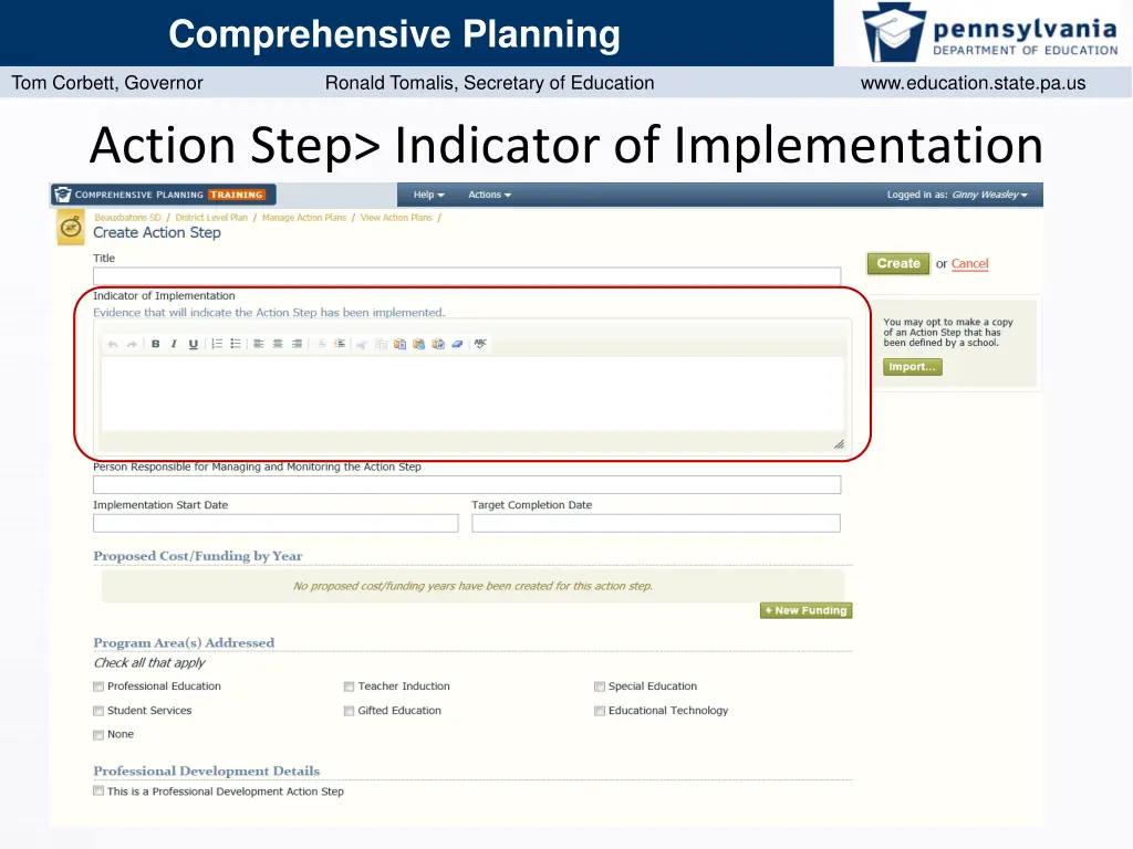 comprehensive planning 19