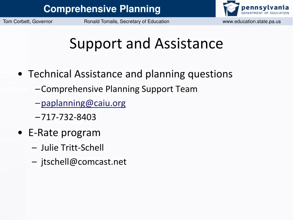 comprehensive planning 26