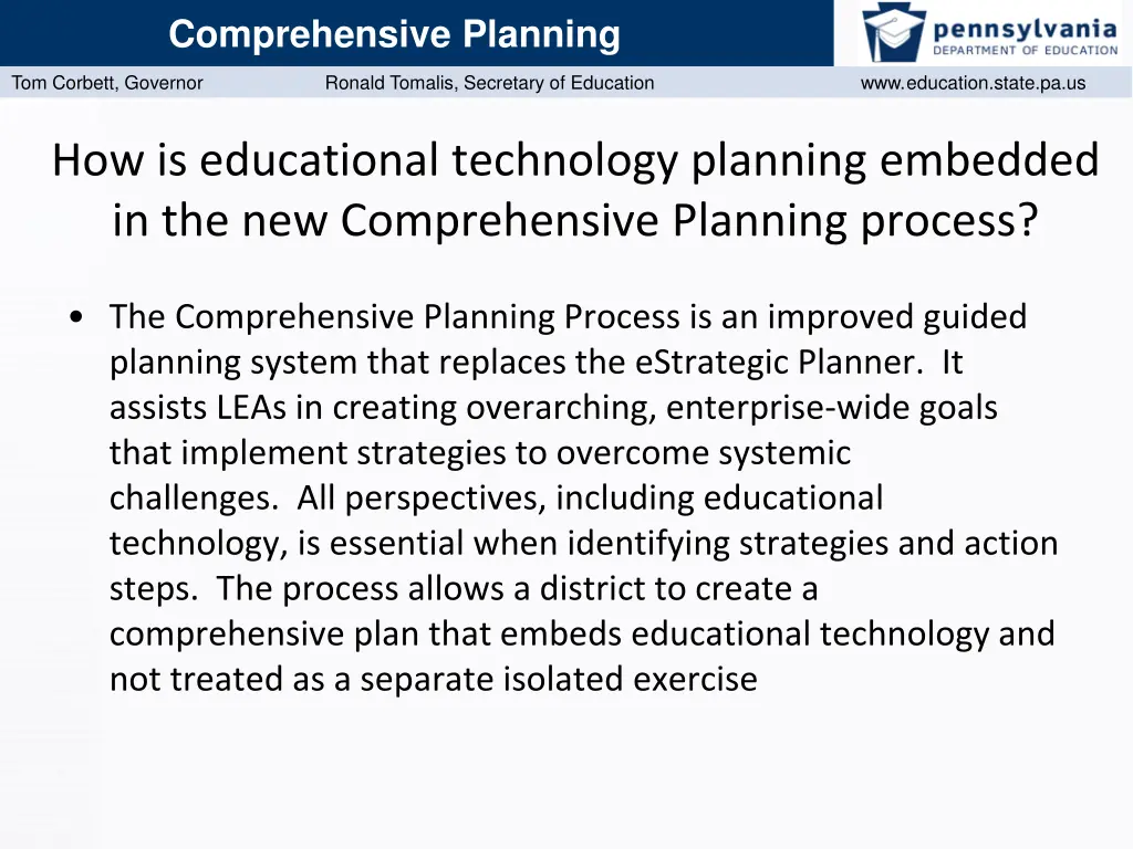 comprehensive planning 4