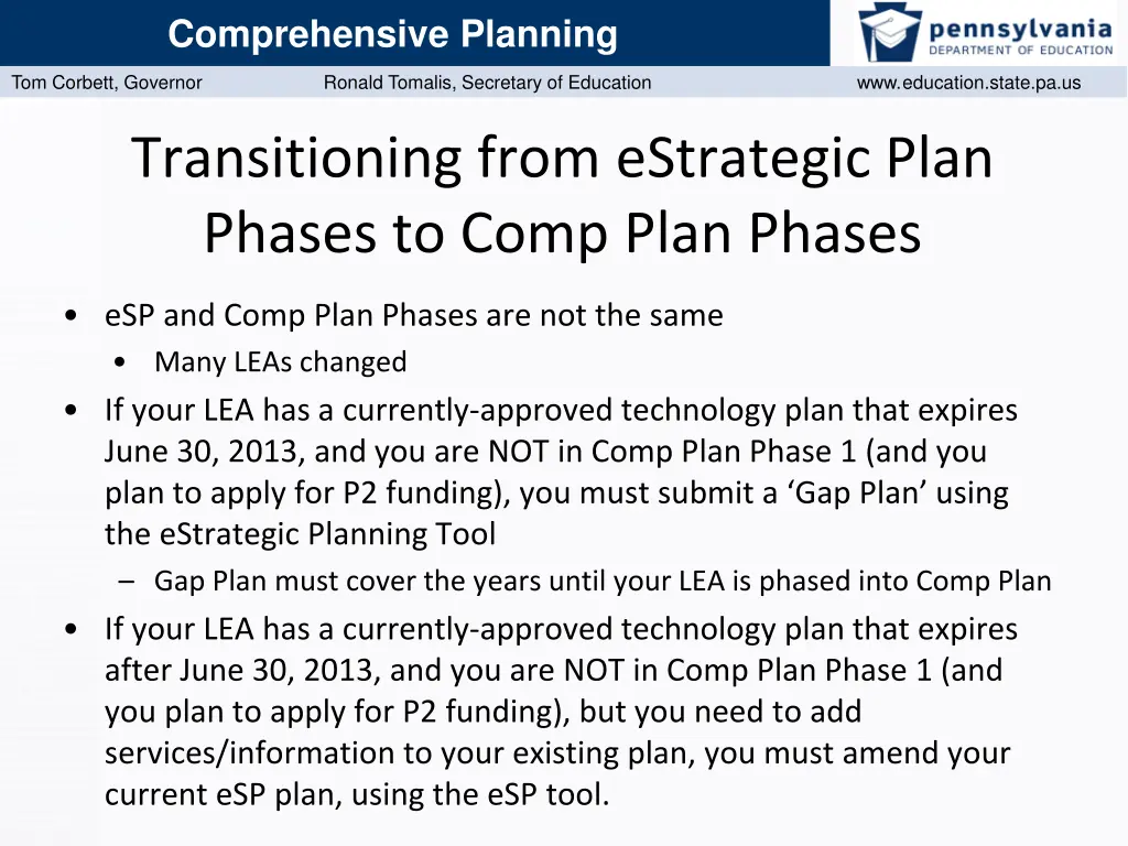 comprehensive planning 6