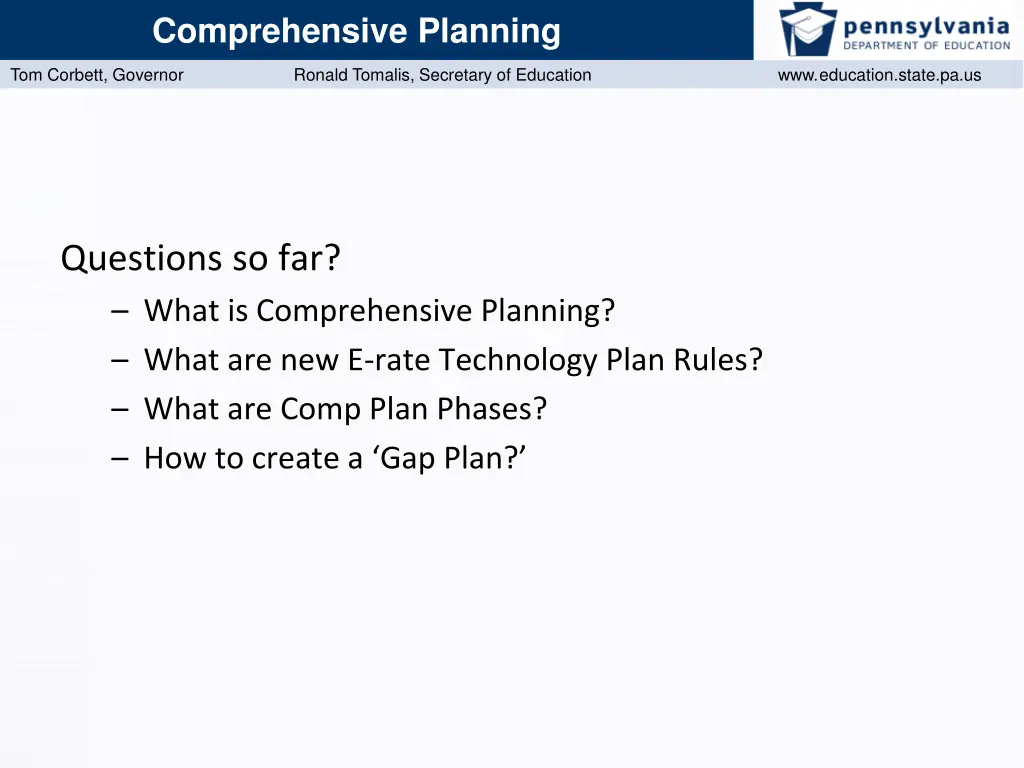 comprehensive planning 7