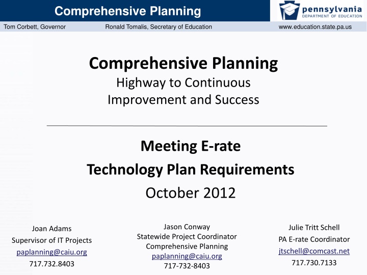 comprehensive planning