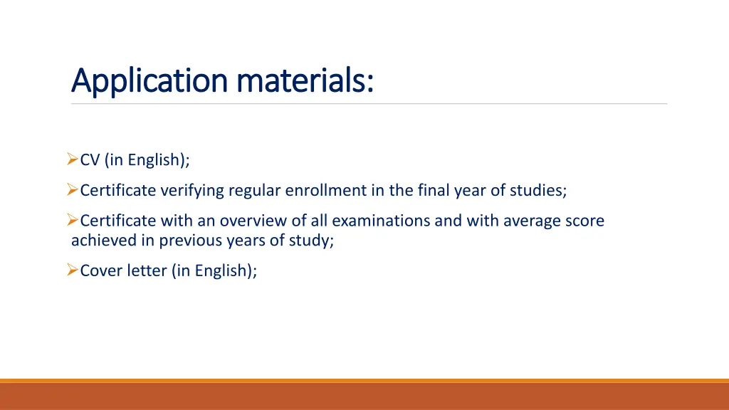 application materials application materials