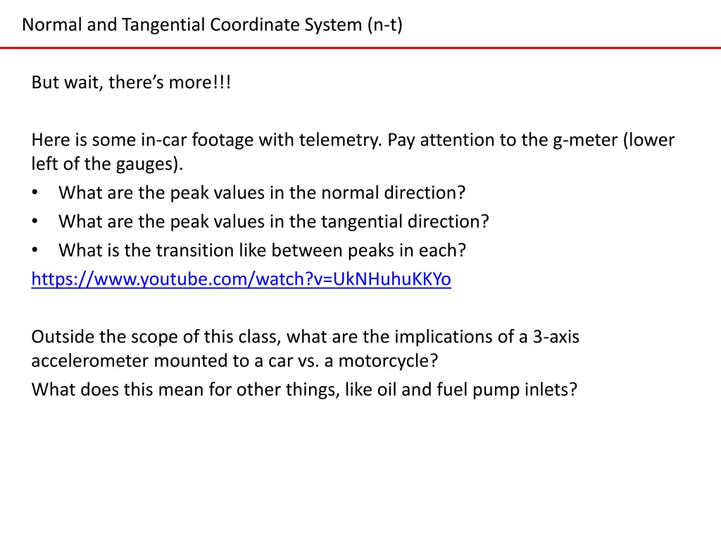 normal and tangential coordinate system n t 3