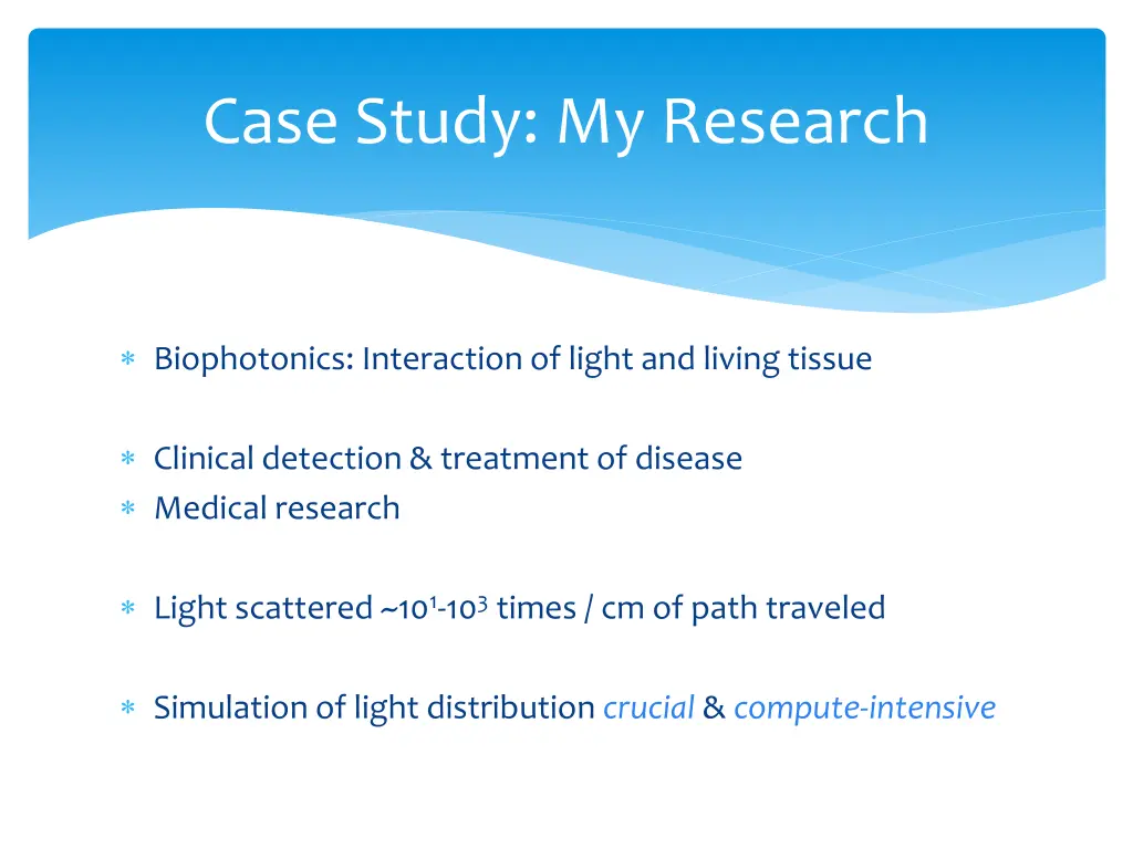 case study my research
