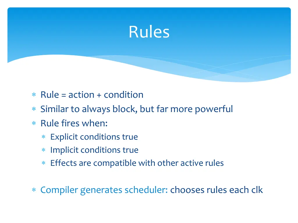 rules