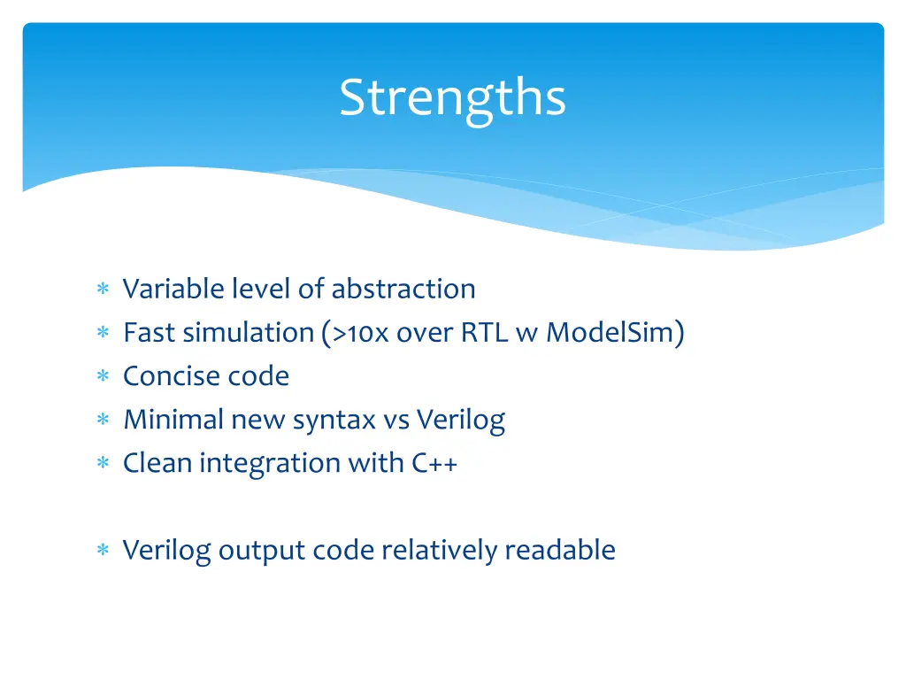 strengths