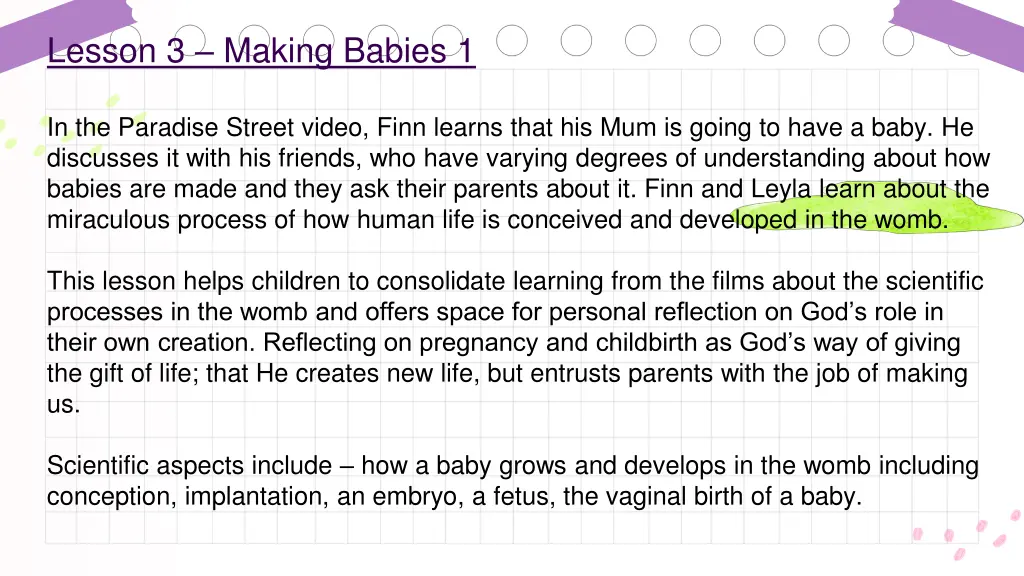 lesson 3 making babies 1