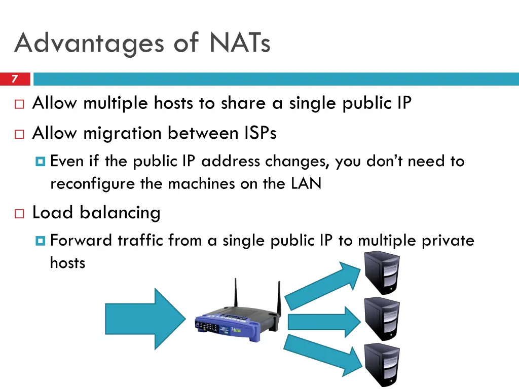 advantages of nats
