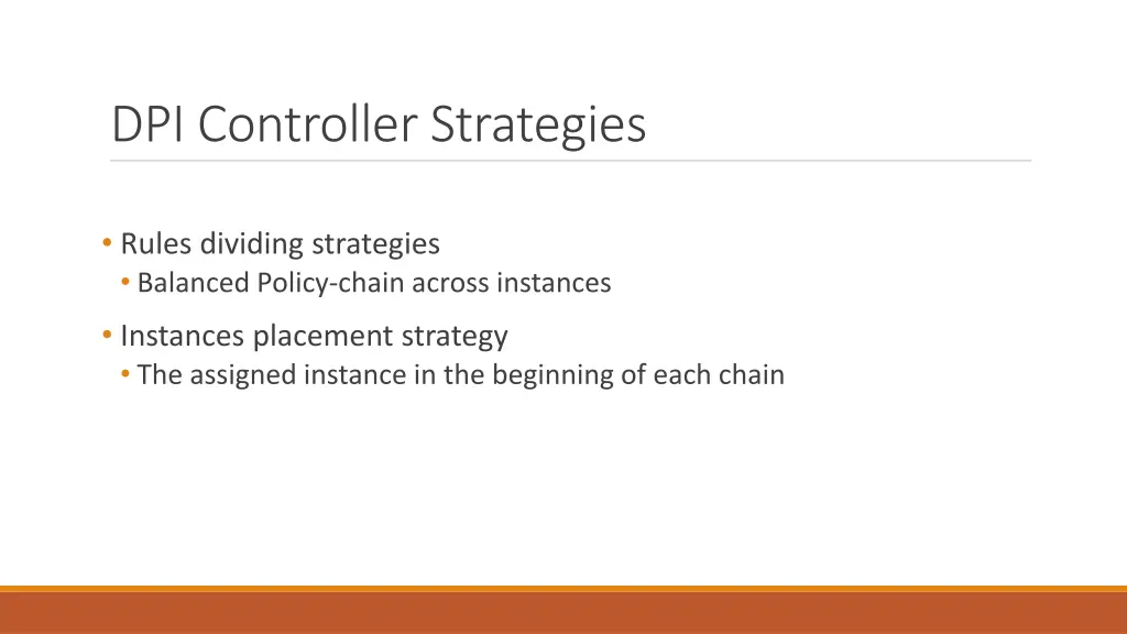 dpi controller strategies