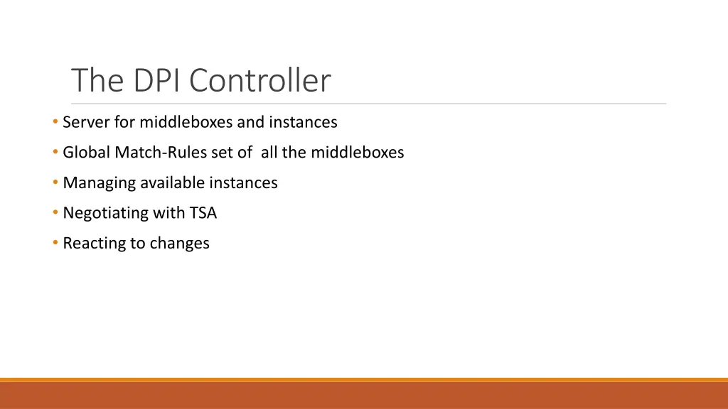 the dpi controller