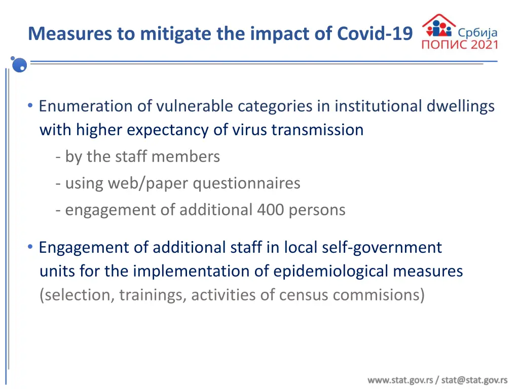 measures to mitigate the impact of covid 19 2