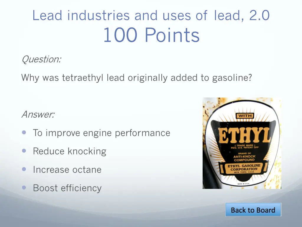 lead industries and uses of lead 2 0 100 points