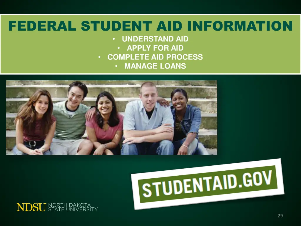 federal student aid information understand