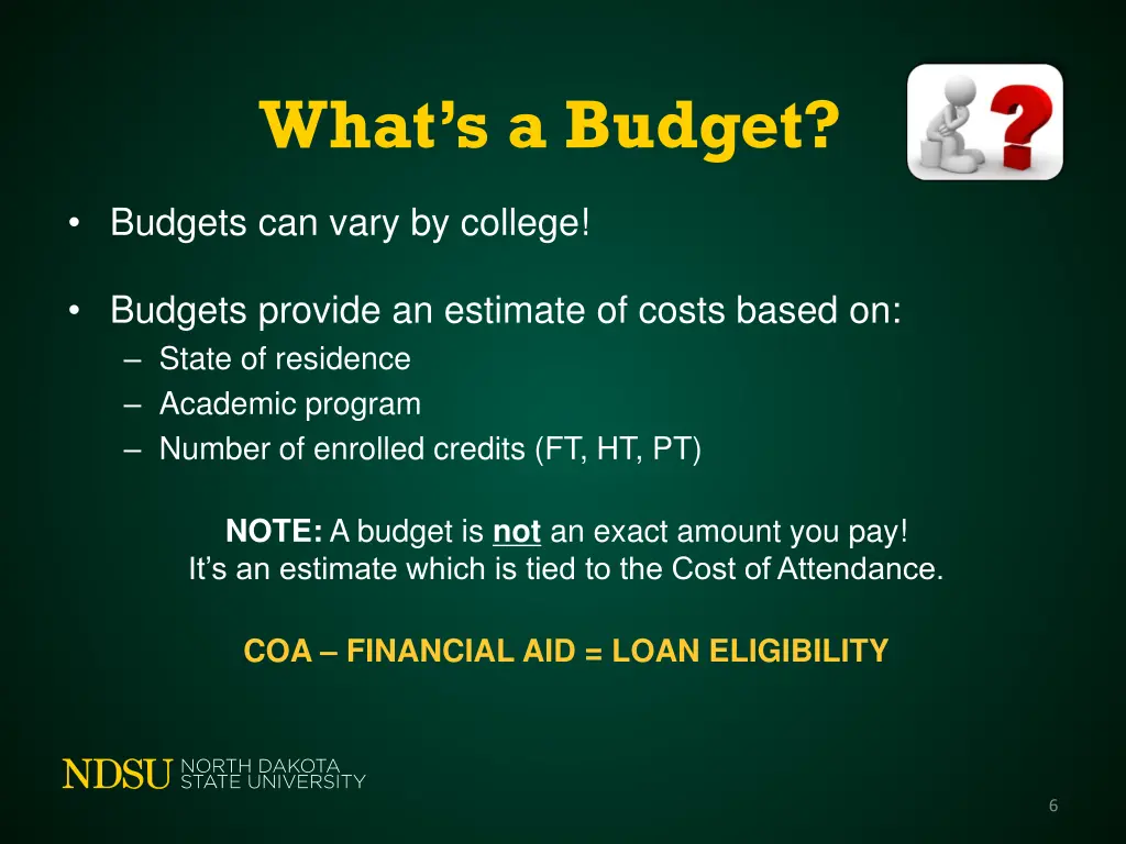 what s a budget